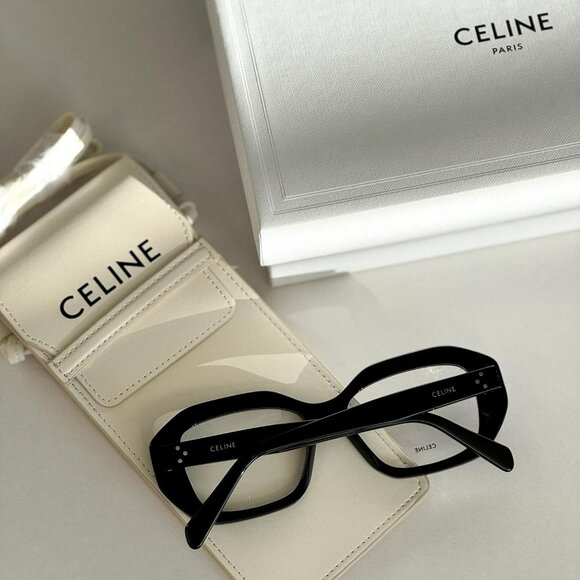 Celine 3 DOTS Women Eyeglasses Black Rectangle CL50156I 001 NEW AUTHENTIC - Picture 11 of 14